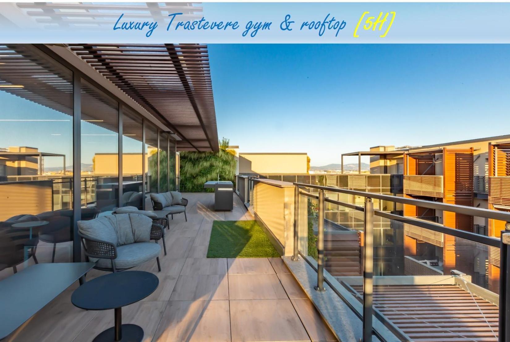 Appartement Luxury Trastevere Gym & Rooftop 5h *